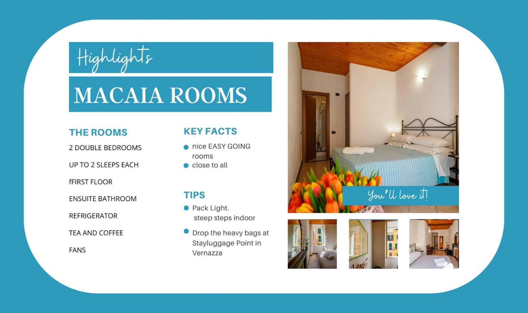 Macaia Room #2 With Ac Vernazza Ngoại thất bức ảnh